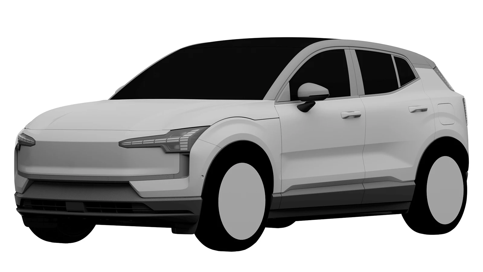 Gepositioneerd als een compacte SUV, is een vermeend officieel beeld van de V...